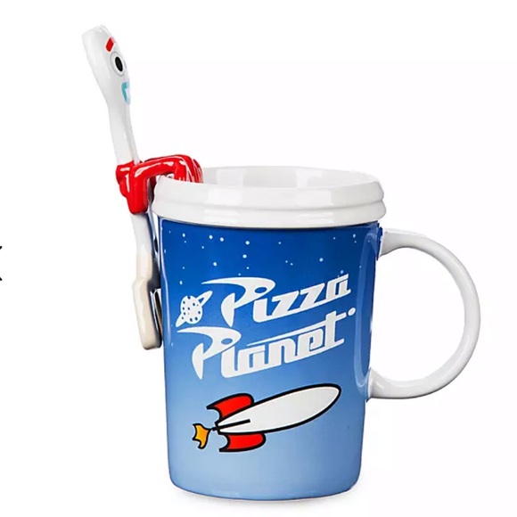 Disney Pizza Planet Mug and Forky Spoon Set - Picture 3 of 8
